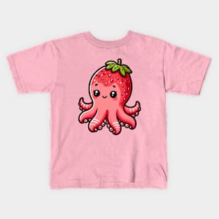 super-cute octoberry Kids T-Shirt